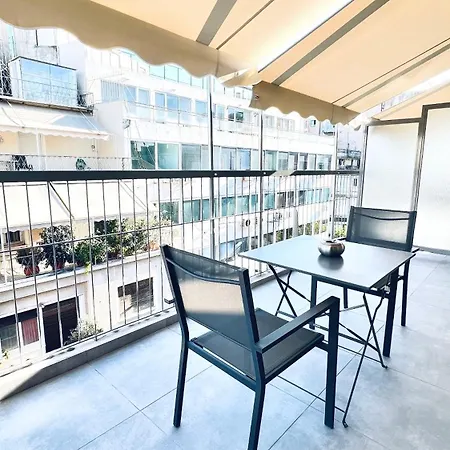 Appartement Yourathens-jack, Urban Stylish With Shaded Balcony Near Kolonaki, Center Athènes